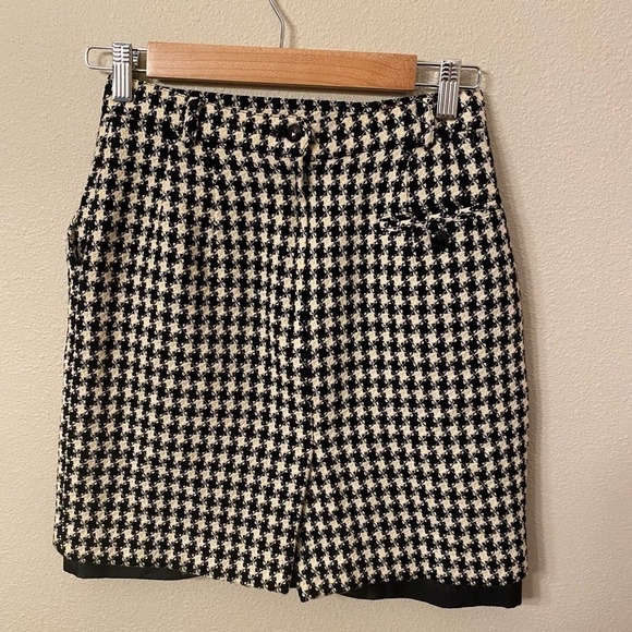 Laura Biagiotti Golf Vintage Herringbone Women's sz XS Classy Academia Old Money - Picture 5 of 14